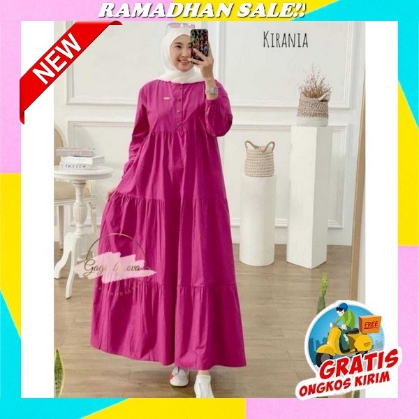 Baju Wanita Gamis Remaja Terbaru Kekinian 2023 / Ir Fashion / Termurah / Terlaris / Cod Bayar Ditemp