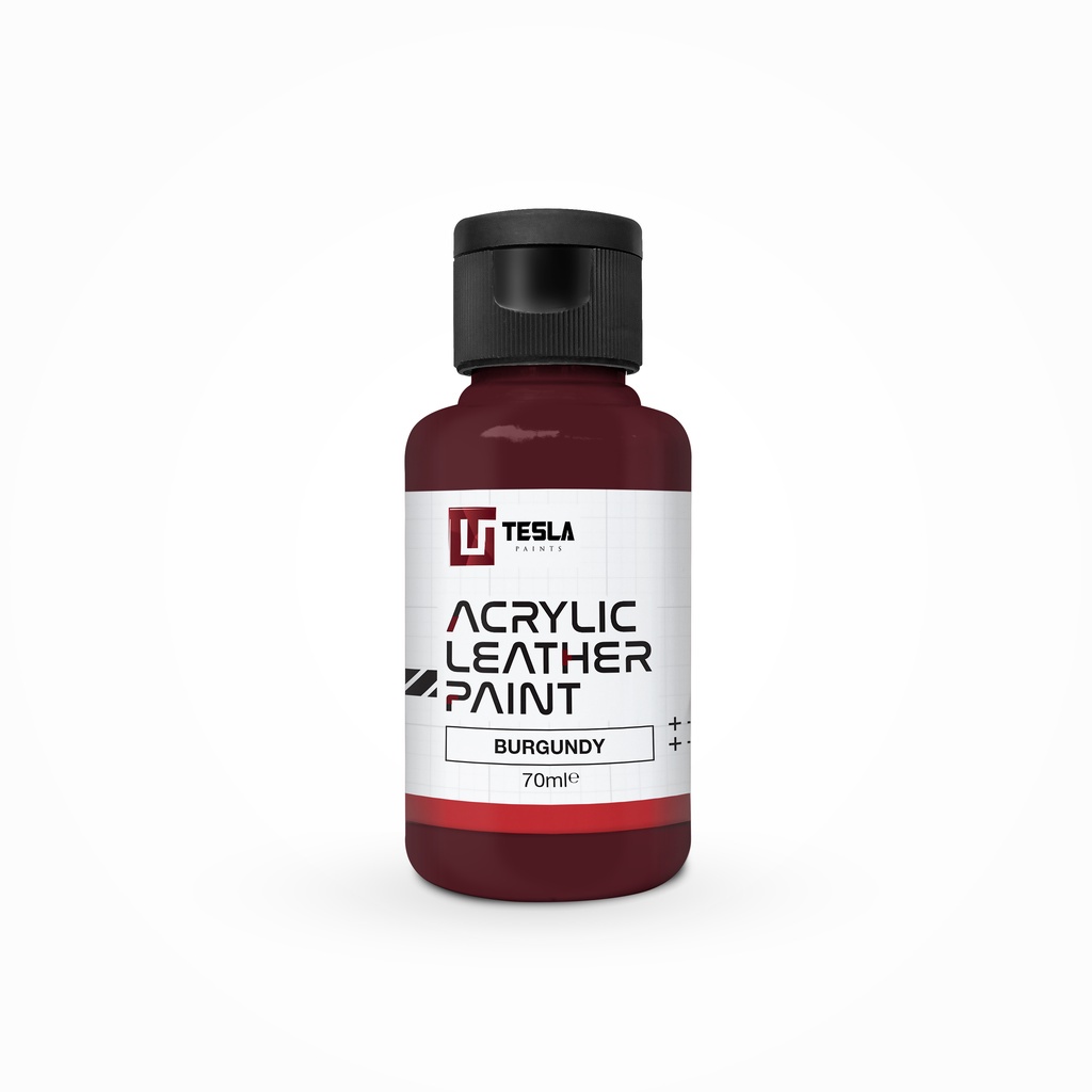 

ACRYLIC LEATHER PAINT - 70ML - BURGUNDY