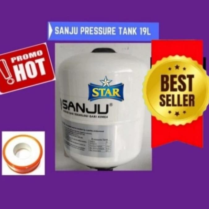 Tabung Pompa Air 19 Liter Shimizu Tangki Pt 190 Bit Pressure Tank