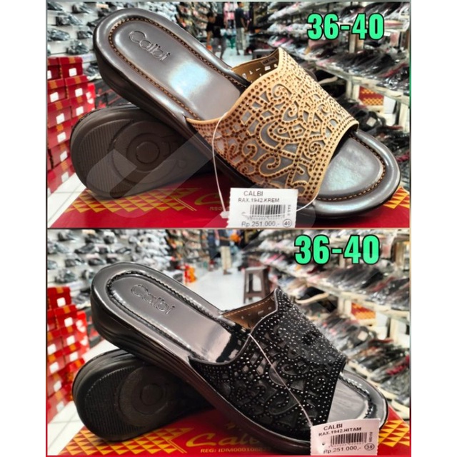 CALBI RAX.1942 -- Sandal Wanita Fashion model Selop Calbi Original