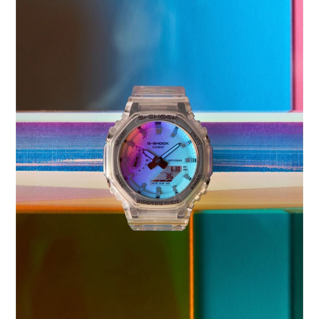 Jam Tangan Pria G-Shock Special Color Shades of Rainbow GA-2100SRS-7A