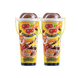 

CHO-CHO WAFER SNACK CHOCOLATE RICE CRISPY CUP 33g