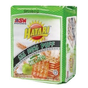 

HATARI CRACKERS SEE HONG PUFF KELAPA PCK 260/245g