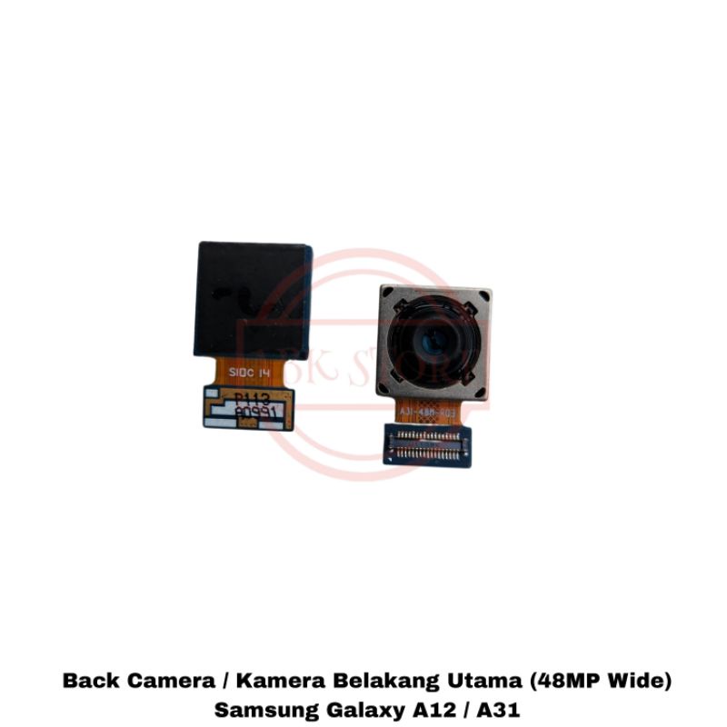 BACK CAMERA / KAMERA BELAKANG UTAMA SAMSUNG GALAXY A12 A125F - A31 A315F (48MP WIDE)