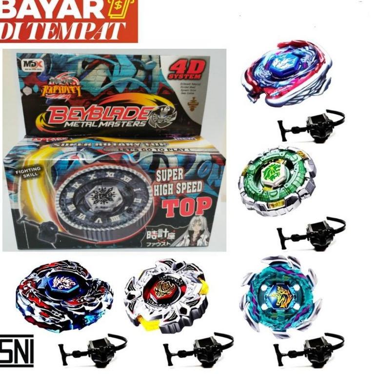 9.9 BRANDS FESTIVAL Mainan Gangsing BeyBlade Metal Masters Rapidity Super High Speed Murah