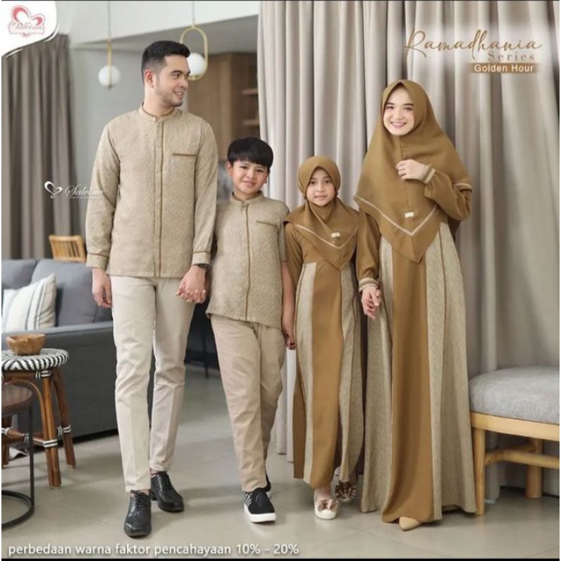 Sarimbit gamis Keluarga Lebaran 2023