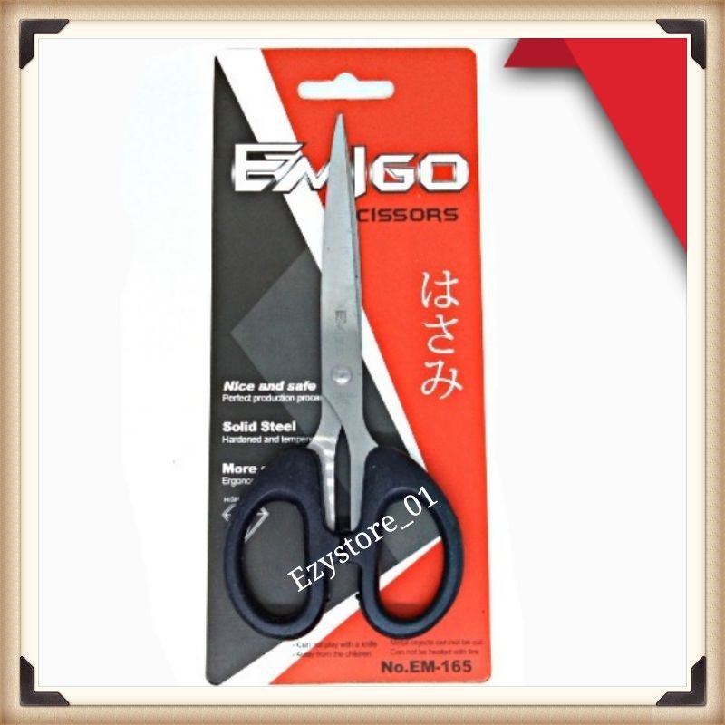 

Gunting Emigo Tanggung 165 (6 inch, 16 cm)