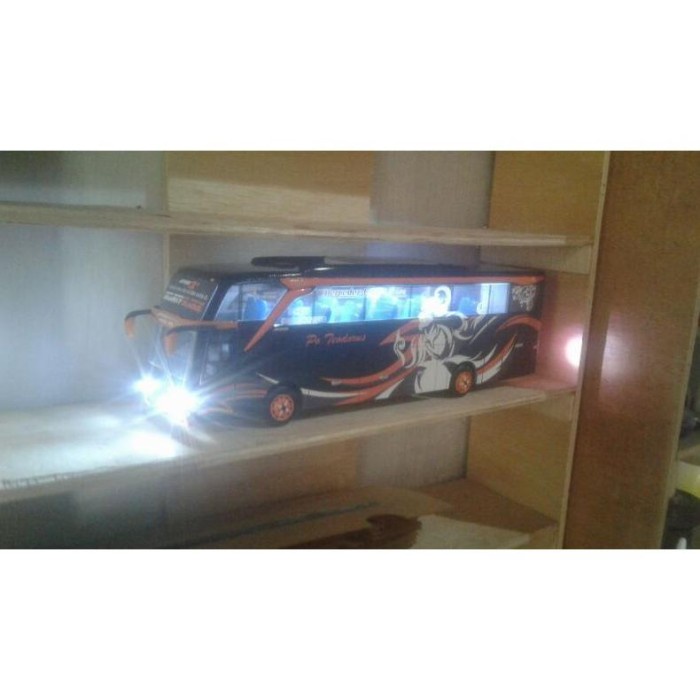 PROMO SKALA43 (CUSTOM LIVERY) MINIATUR BUS INDONESIA SKALA 1/43 SPEK FULL TERLARIS