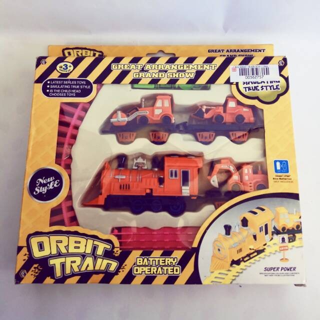 DISKON SPESIAL KERETA API MAINAN ORBIT TRAIN SPO TERLARIS