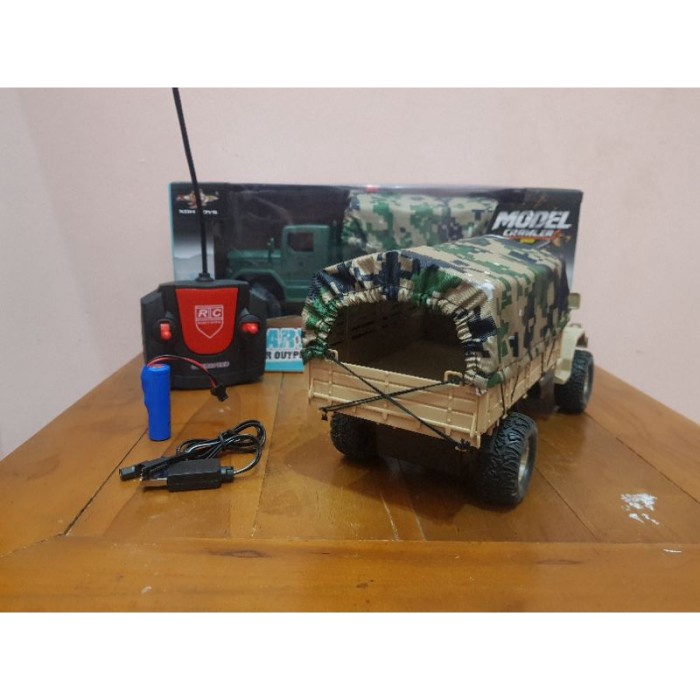DISKON SPESIAL MAINAN RC MOBIL TRUK TENTARA MILITER - MAINAN RC CAR TRUK MILITARY TERLARIS