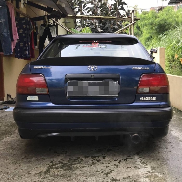 ducktail all new corolla ae111