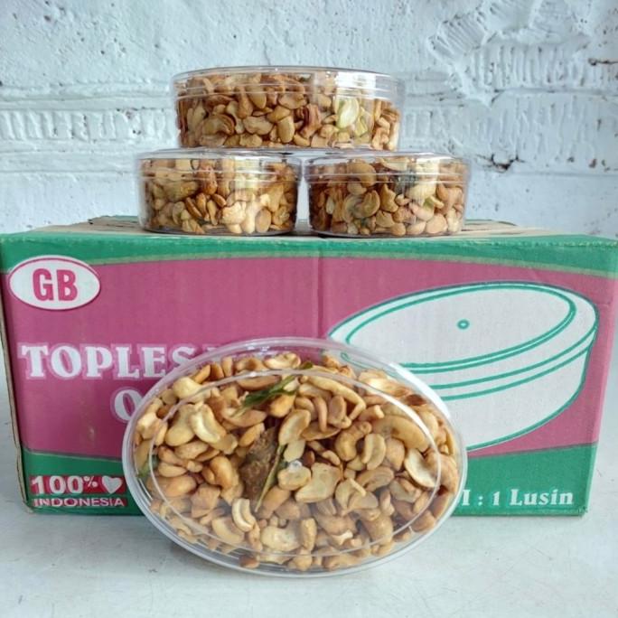 

Kacang Mede Original Patahan Kemasan Toples Sekarton 12 Pcs Cheeksredstore