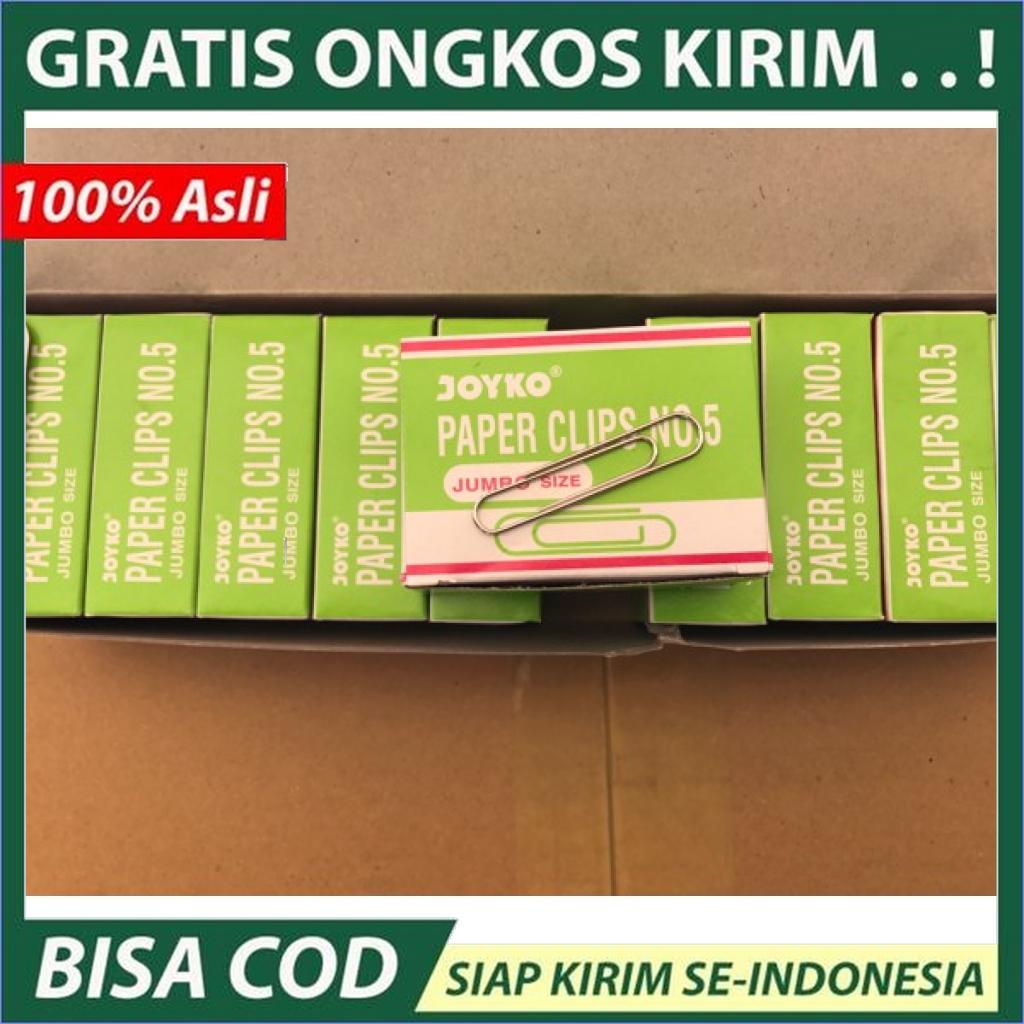 

BISA COD paper clip no 5 joyko / clip besar