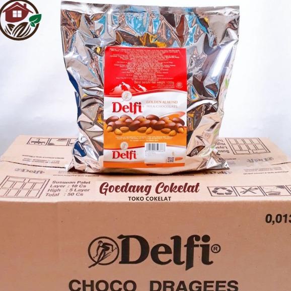 

Coklat Delfi Almond Mede Cashew 1Kg Netto 1 Kilo Gram Seasonal Grosir Murah Cheeksredstore