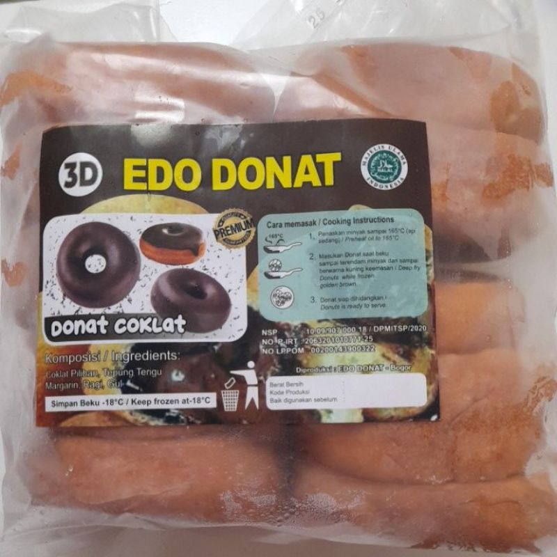 

EDO Donat Kentang Cokat Jumbo isi 10