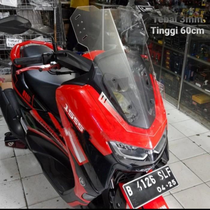 Windshield Visor Ws New Nmax 2020 Custom Tinggi 60 Cm