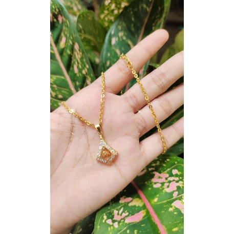 Kalung Medan Liontin Emas Muda