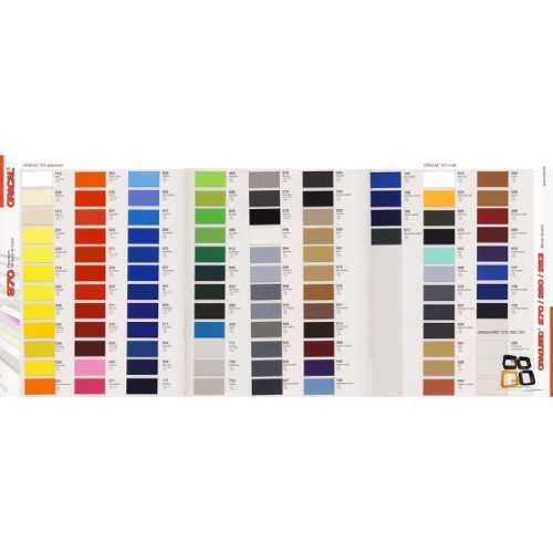 Terlaris Oracal 970 Color Book Katalog Warna Buklet Brosur Pamflet Original
