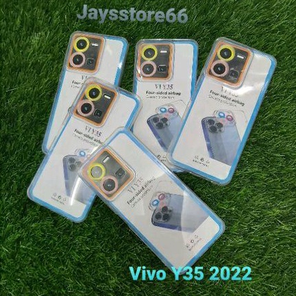 TPU Soft Case Clear  Case Bening For Vivo Y01 Y15A Y15S 2021 Y75 Y55 5G T1 5G Y35 2022 Y53 2017