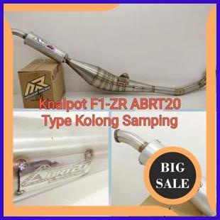 Knalpot F1 zr Force 1 ABRT20 Stainless Kolong Samping Original ABRT onderdil 29M4R23