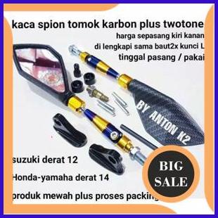 KACA SPION AKSESORIS VARIASI MOTOR SATRIA FU-SHOGUN 110-SHOGUN 125 NR accessories 29M4R23