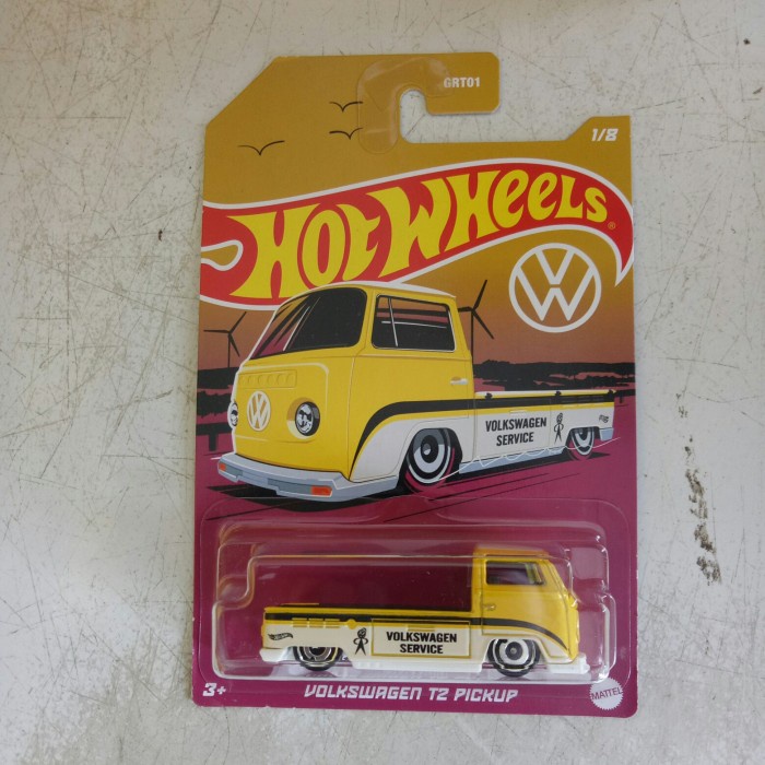 MUST HAVE HOTWHEELS VOLKSWAGEN T2 PICKUP KUNING SERIES VW NEW 2022 TERLARIS