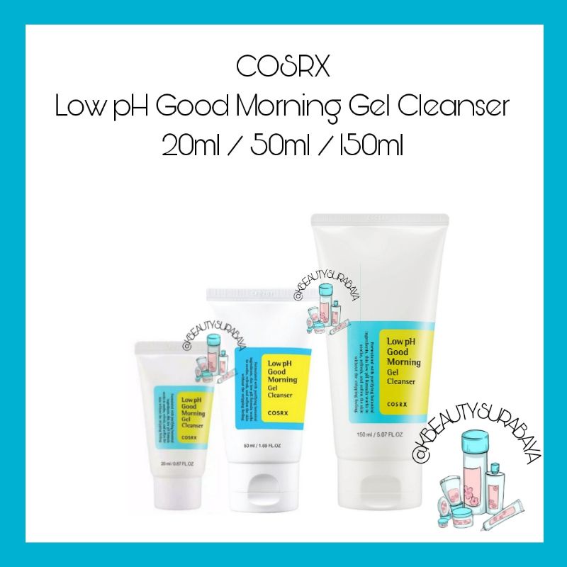 (BPOM) COSRX Low pH Good Morning Gel Cleanser