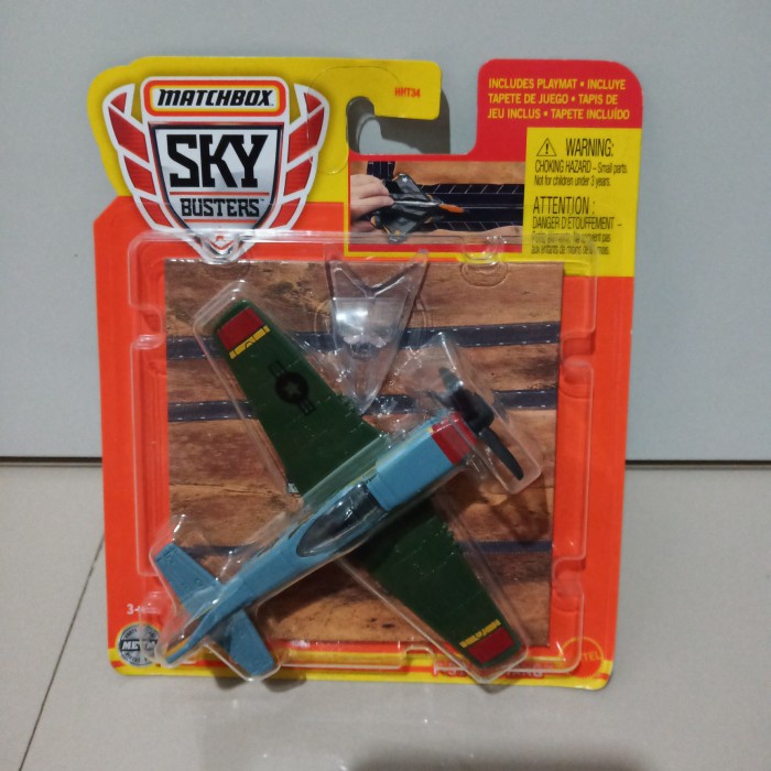PROMO P 51 MUSTANG MATCHBOX SKY BUSTERS TERLARIS
