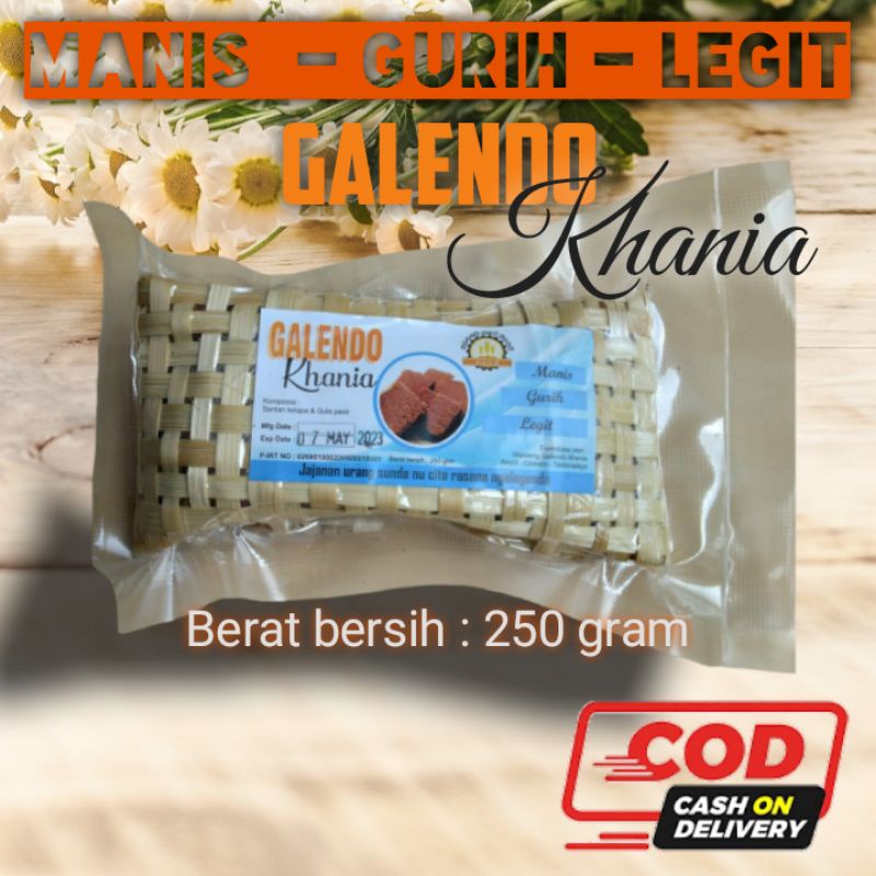 

Galendo manis/Galendo Ciamis/250 gram/Besek/Blondo/Khetak