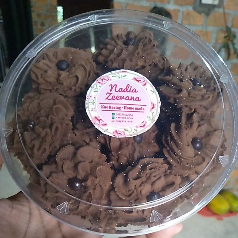 Kue Kering Semprit Coklat 500gram