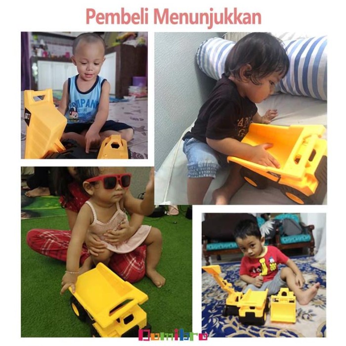 MUST HAVE [COD] MAINAN TRUK BESAR TRUK PASIR MAINAN MOBIL KONSTRUKSI MAINAN TERLARIS