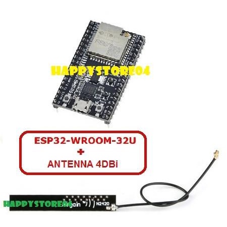 ESP32 DevkitC v4 ESP32 wroom 32u dengan Antenna 4dbi
