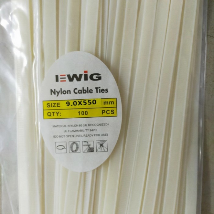 

Terlaris Nylon Kabel Ties Ewig 9 X 550 Mm Kabel Ties Ewig 9 X 550 Mm