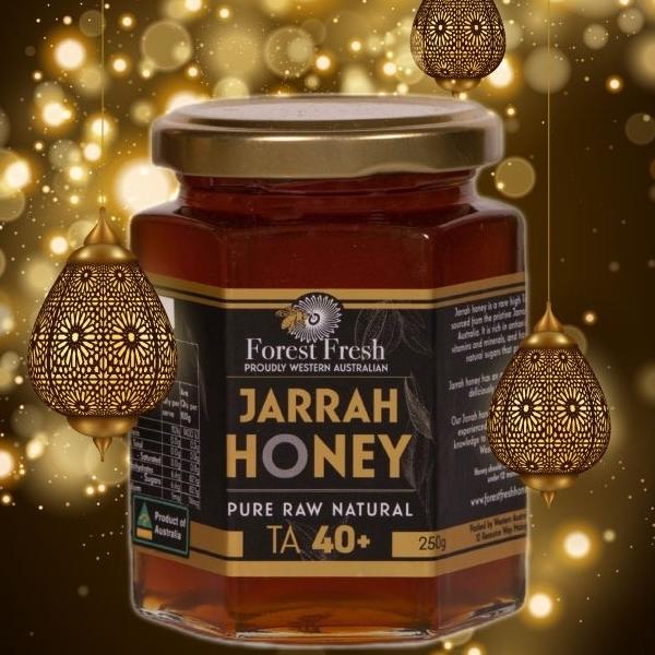 

Forest Fresh Premium Jarrah Honey Ta 40+, 250G, Low Gi, Madu Hutan
