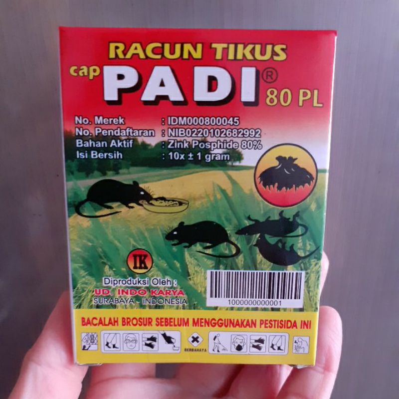 Racun Tikus Cap Padi
