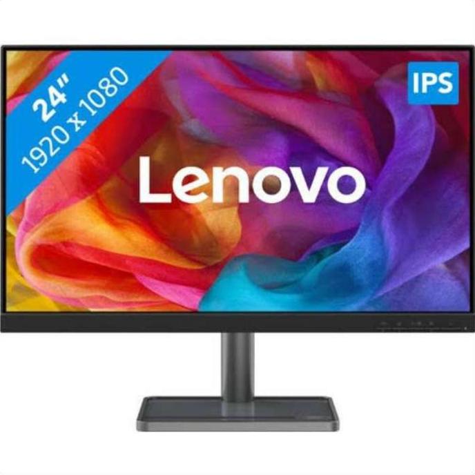 Monitor Led Lenovo L24I-30 Ips & D24-20 Va 75Hz Freesync Bezeless Fhd Ungeje23
