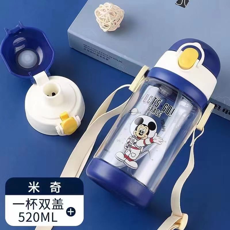 Botol Disney/Botol minum Disney 2 in1
