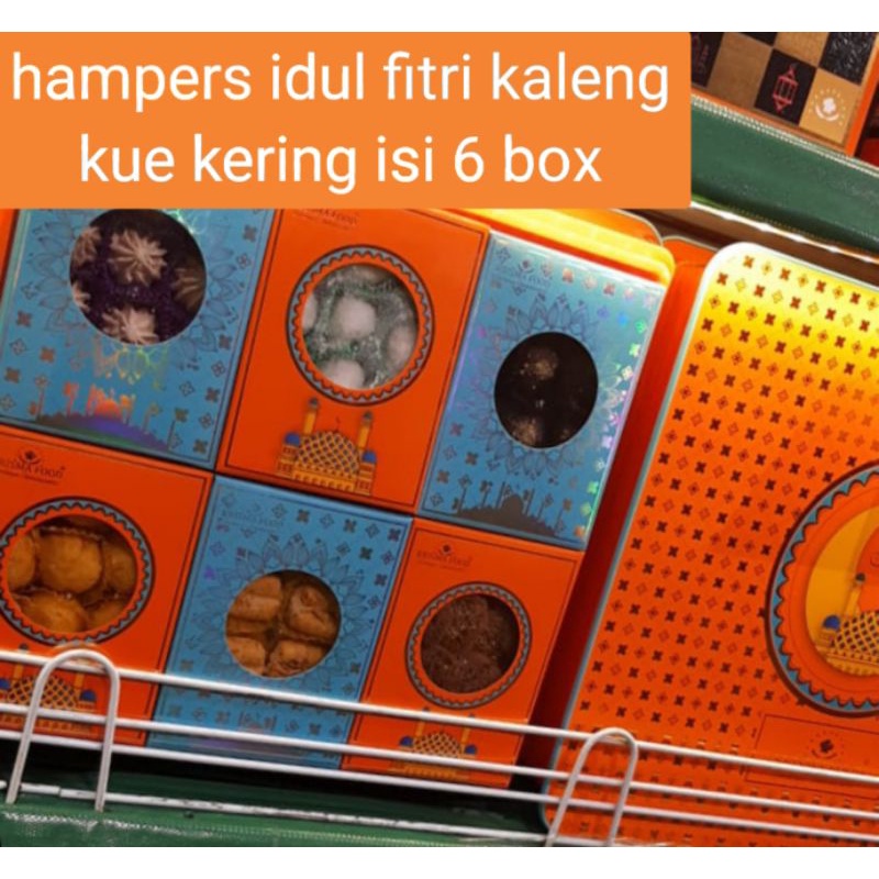 

HAMPERS LEBARAN mewah IDUL FITRI BOX KALENG PARCEL KUE KERING CEMILAN EID MUBARAK GIFT BOX