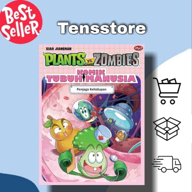 plants vs zombie komik tubuh manusia penjaga kehidupan