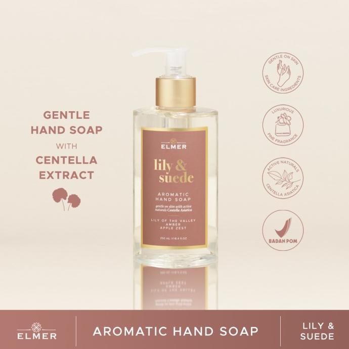 Hand Soap - Lily & Suede (Sabun Cuci Tangan ELMER)