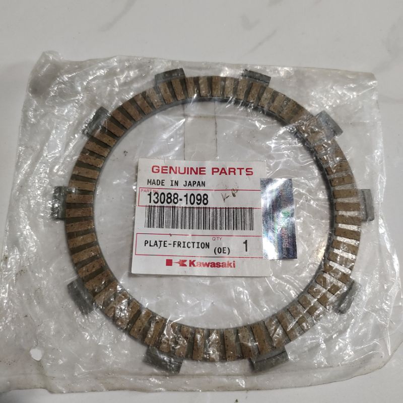 kampas kopling Kawasaki ninja r ss superkips kis rr new old plate friction kanvas Made in japan