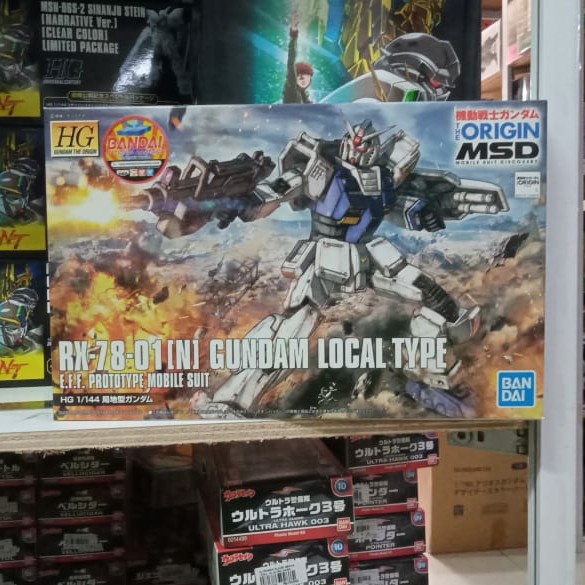 Promo Gundam Hg Rx-78-01(N) Gundam Local Type 55725 Terbaru