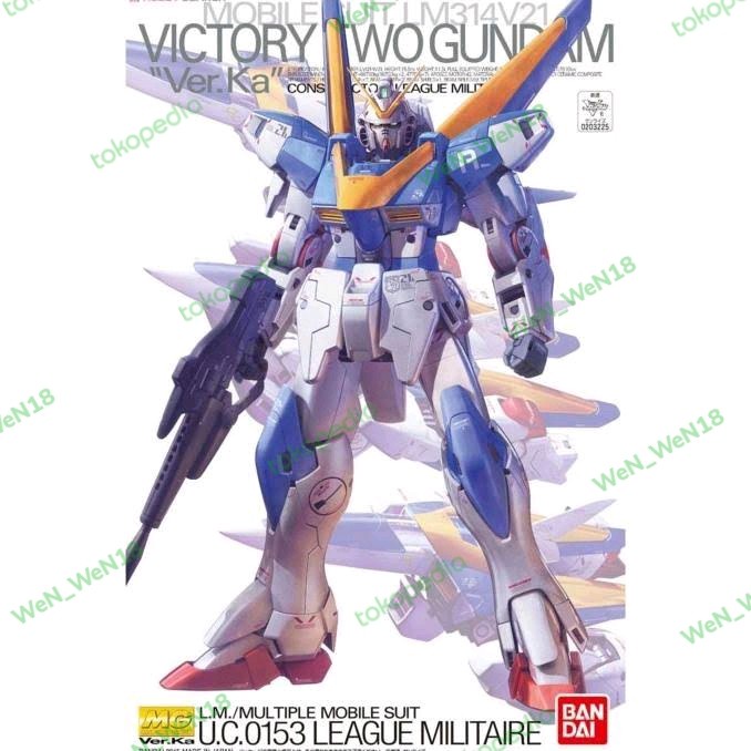 Hot Sale Mg V2 Gundam Ver. Ka Terlaris