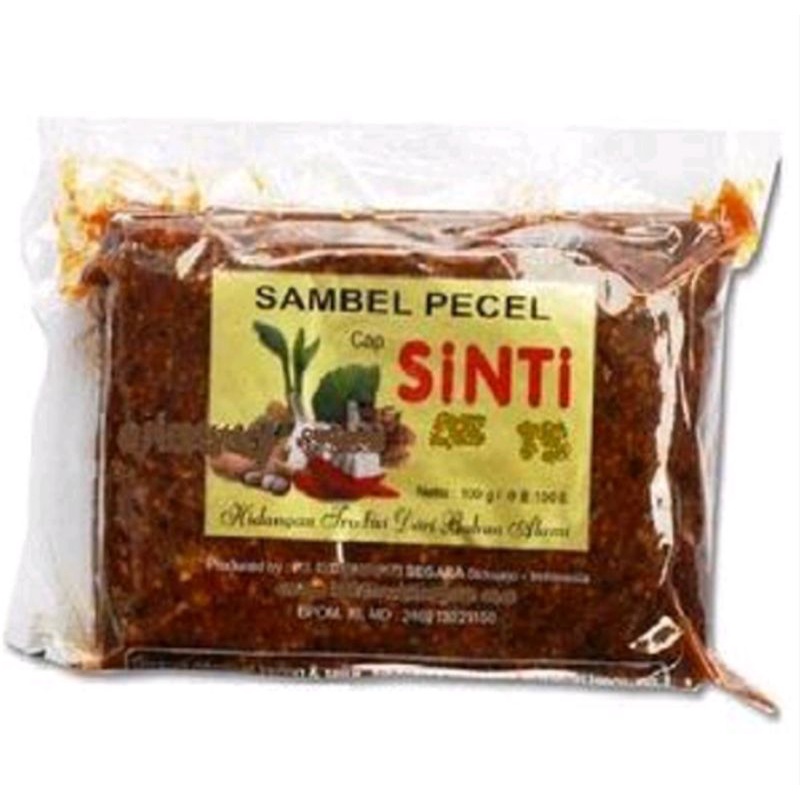 Sambel Pecel Sinti 100gr Bumbu Pecel Pecal