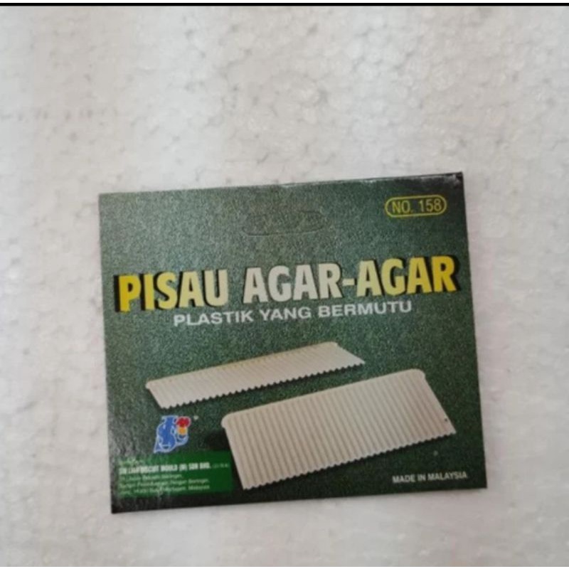 pisau pemotong agar agar jelly / scrapper agar agar sin lian no 158 import malaysia