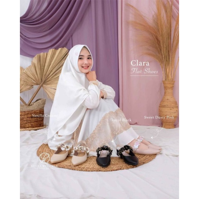 CLARA FLATSHOES BY KICIKS MUSLIMAH/SEPATU WANITA