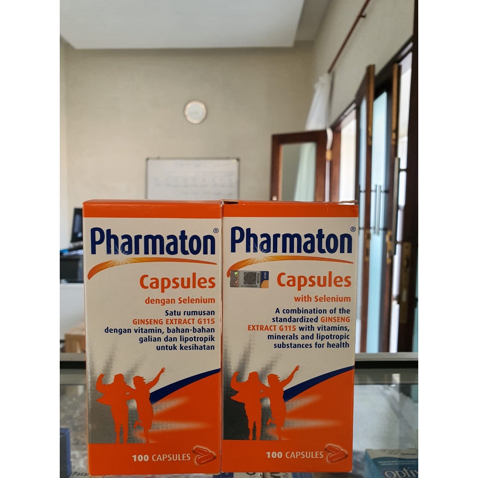 Jamin ORI Pharmaton isi 100 capsules  asli malaysia