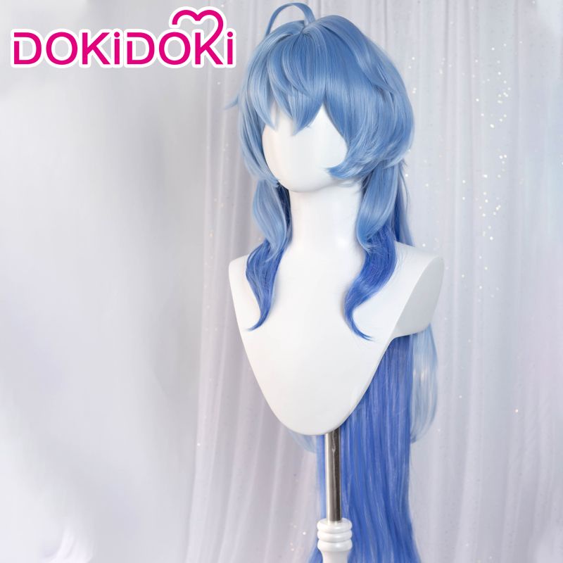 ✨ READY ✨ DokiDoki - Ganyu Genshin Impact Wig Cosplay