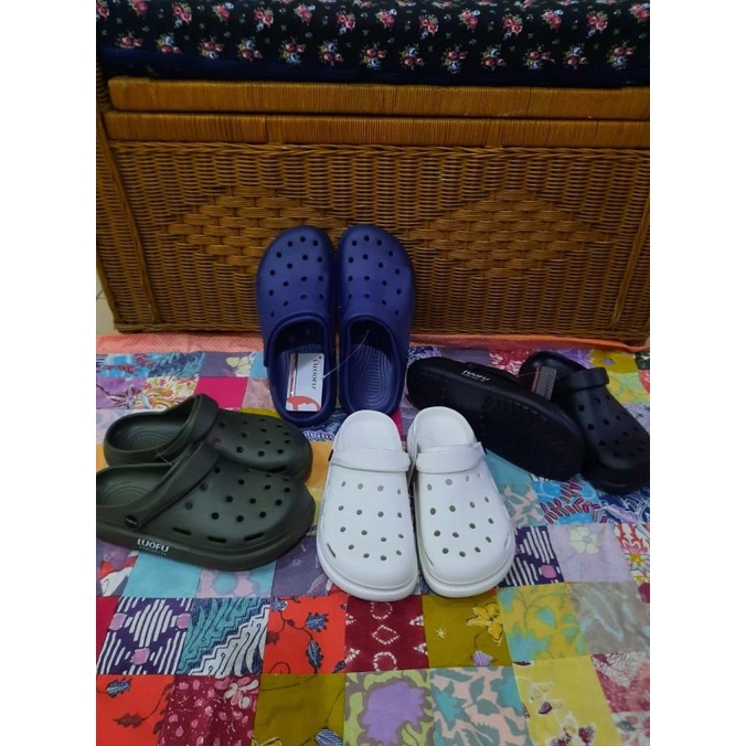 Sepatu Sandal Import Modelcrocs Luofu Exqiusite 2133