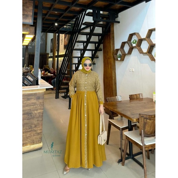 wilona dress ori by mumtaz || busui||